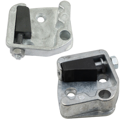Door Striker Plate Kit – Left & Right Pair – Fits Volkswagen Type 1 Beetle 1960–1964 – Stock‑Style Replacement