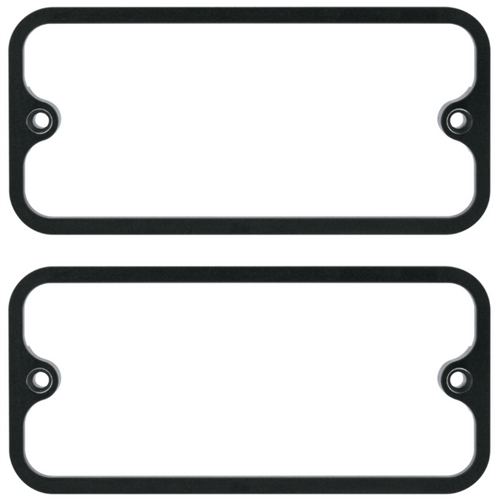Billet Standard Side Marker Bezels Black Anodized for 1968-1972 Chevy GMC Truck