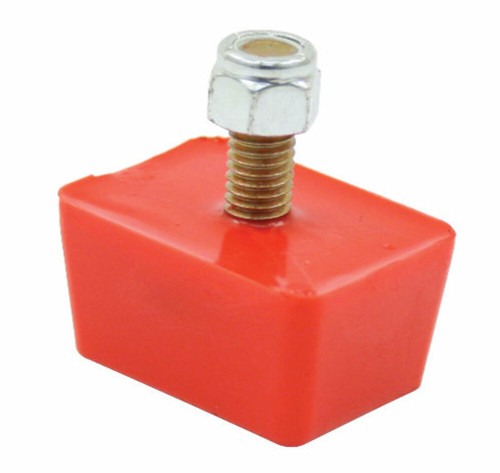 Urethane Rectangle Bump Stop, Pair, Fits VW Air Cooled Bug Beetle, EMPI 16-5126