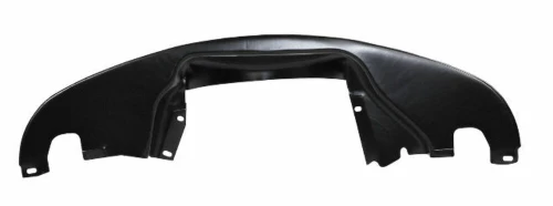 Engine Tin, Rear, w/o Hose, w/ Heat Riser, Black, Fits VW Bug Beetle Air Cooled, EMPI 8937