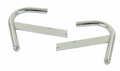 EMPI 3107 Chrome Tube 'Cal-Look' Nerf Bars, Pair for VW Type 1 Beetle 1968-1973