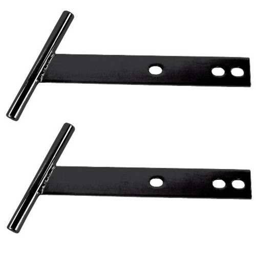 Cal-Look Black T-Bars, Pair Fits Type 1 VW Beetle Thru 1967 EMPI 3874