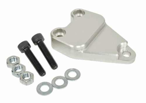 Oil Cooler Block-Off, Billet Aluminum, Fits VW Bug Bus Ghia Sand Rail Dune Buggy, EMPI 17-2946