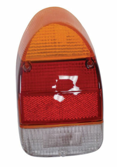 Tail Light Lens, Rear Right, Euro Style, Each, Fits VW 1971-1972 Bug, EMPI 98-9630