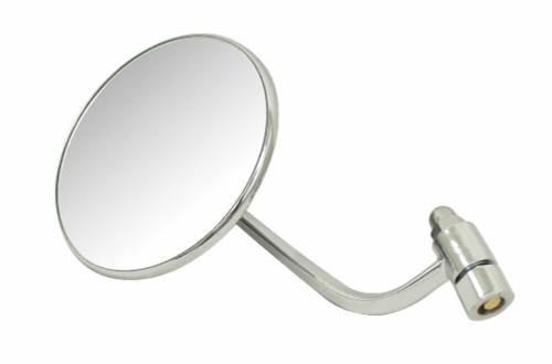 1953-1967 VW BUG BEETLE NEW CHROME STOCK REPLACEMENT MIRROR RIGHT 98-2014