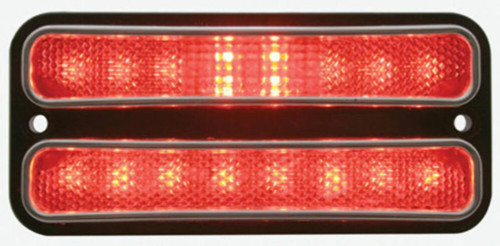 1968 - 1972 Chevy Truck LED Parking Light, Red Lens, EA