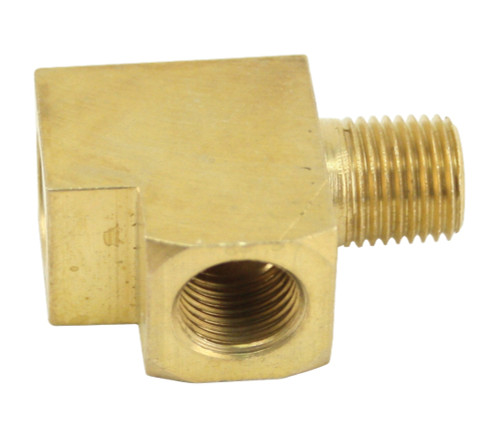 Brass T Fitting 1/8 Inch For Guages, Each, Fits VW Bug Baja Beetle Type-1