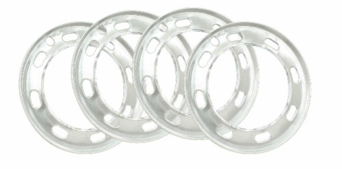 Empi Beauty Rings Aluminum VW  Bug K-Ghia  68-72 (set/4) For Stock Rim  9555