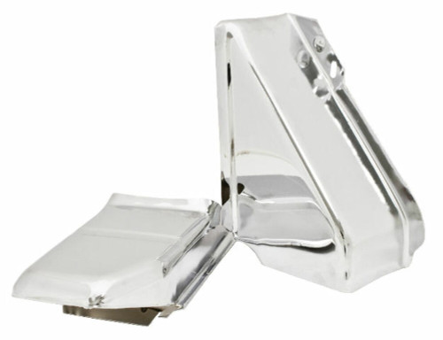 Doghouse Shroud Engine Tin Chrome, 2PC, Fits Air-Cooled VW BUG SAND RAIL BUGGY, EMPI 8896