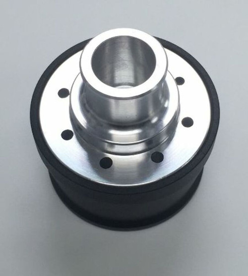 Hot Rod Black Billet Aluminum Valve Cover Breather Kit W/ Grommet SBC BBC V8 Hot Rod Black Billet Aluminum Valve Cover Breather Kit W/ Grommet SBC BBC V8