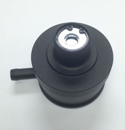 Hot Rod Black Round Smooth Valve Cover PCV Breather W/ Grommet