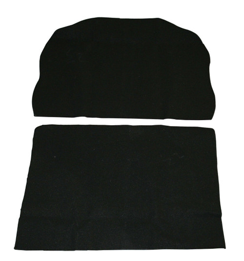 EMPI 4286 Black Front Trunk Carpet Kit for VW Bug 71-72 Super Beetle & Convertible