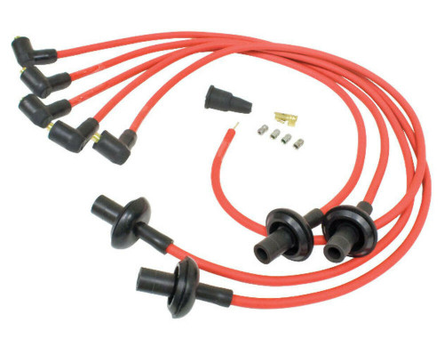 EMPI BUGPACK 90* MEGAVOLT 8MM IGNITION WIRE SET RED B352023