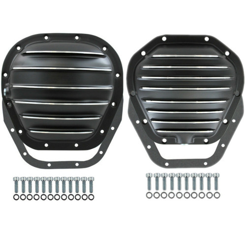 Ford Super Duty F-250 F-350 Excursion 4x4 Black Aluminum Differential Cover Kit