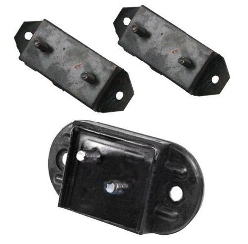 TRANSMISSION MOUNT KIT, 3 PC,  1960-62 VW TYPE 2 BUS