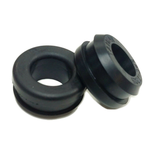 1-1/4" OD Rubber Grommet w/ 1/4" Wide Groove, 3/4" ID For Steel V/C PCV, Pair