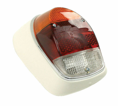 Tail Light Assembly, Left Complete, Euro Style, Fits VW Bug 1968-70, EMPI 98-1091-B