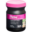 CrystalClear Thrive 10-14-8 Aquatic Plant Fertilizer 30-tablet black jar with a pink label.