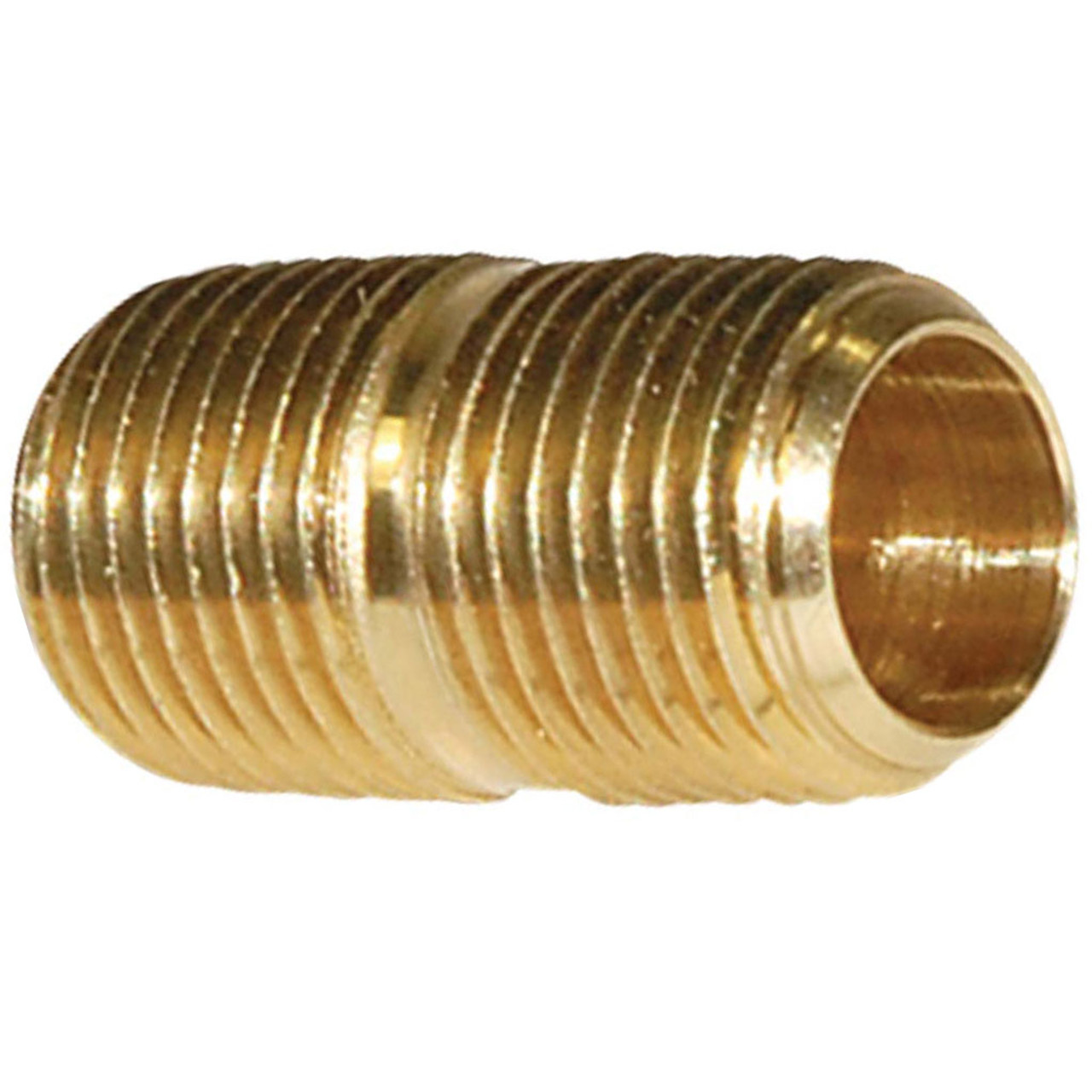 1/8 MPT, Brass Pipe Close Nipple 3326X2 HiLine Inc.