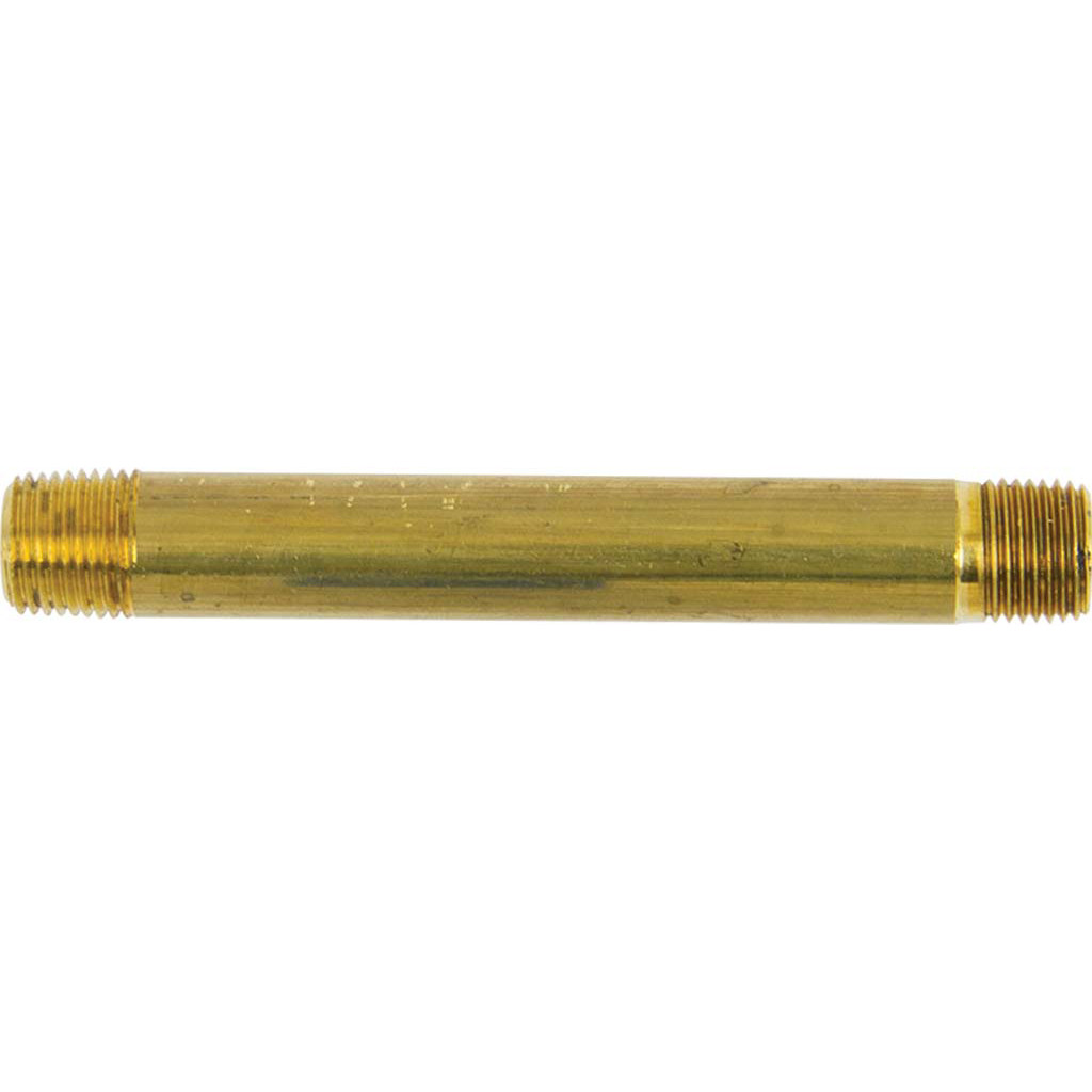 1/8 MPT x 3.00 Length, Brass Pipe Long Nipple - 3330X2 - Hi-Line Inc.