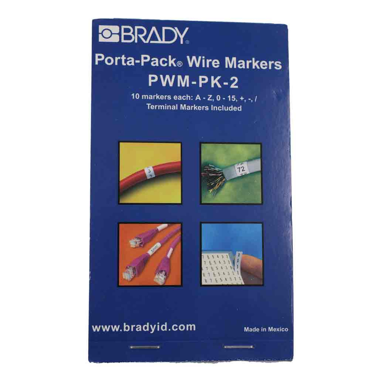 Wire Marker Book -Letters A thru Z, Numbers 0 thru 9, +