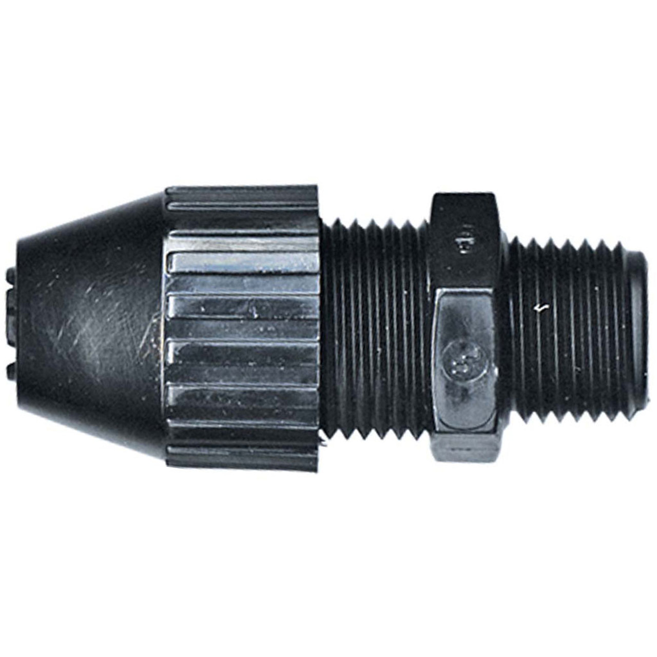 1/2 Hub Size, Straight, .250-.400 Cord Dia. Nylon Liquidtight Strain  Relief Fitting - Hi-Line Inc.