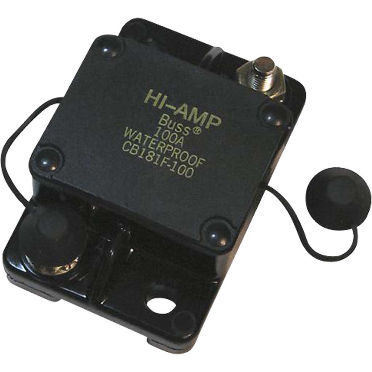 100 AMP, 48 VDC High Amp Circuit Breaker, Type I - Hi-Line Inc.