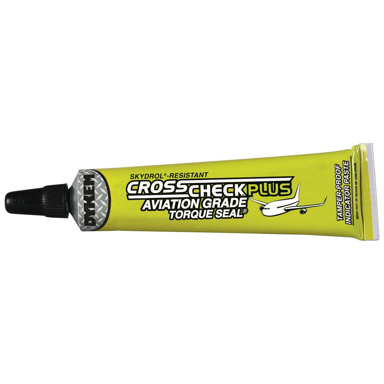 Dykem Cross Check Torque Seal® Tamper-Proof Indicator Paste, 1 fl. oz.,  Tube, Yellow