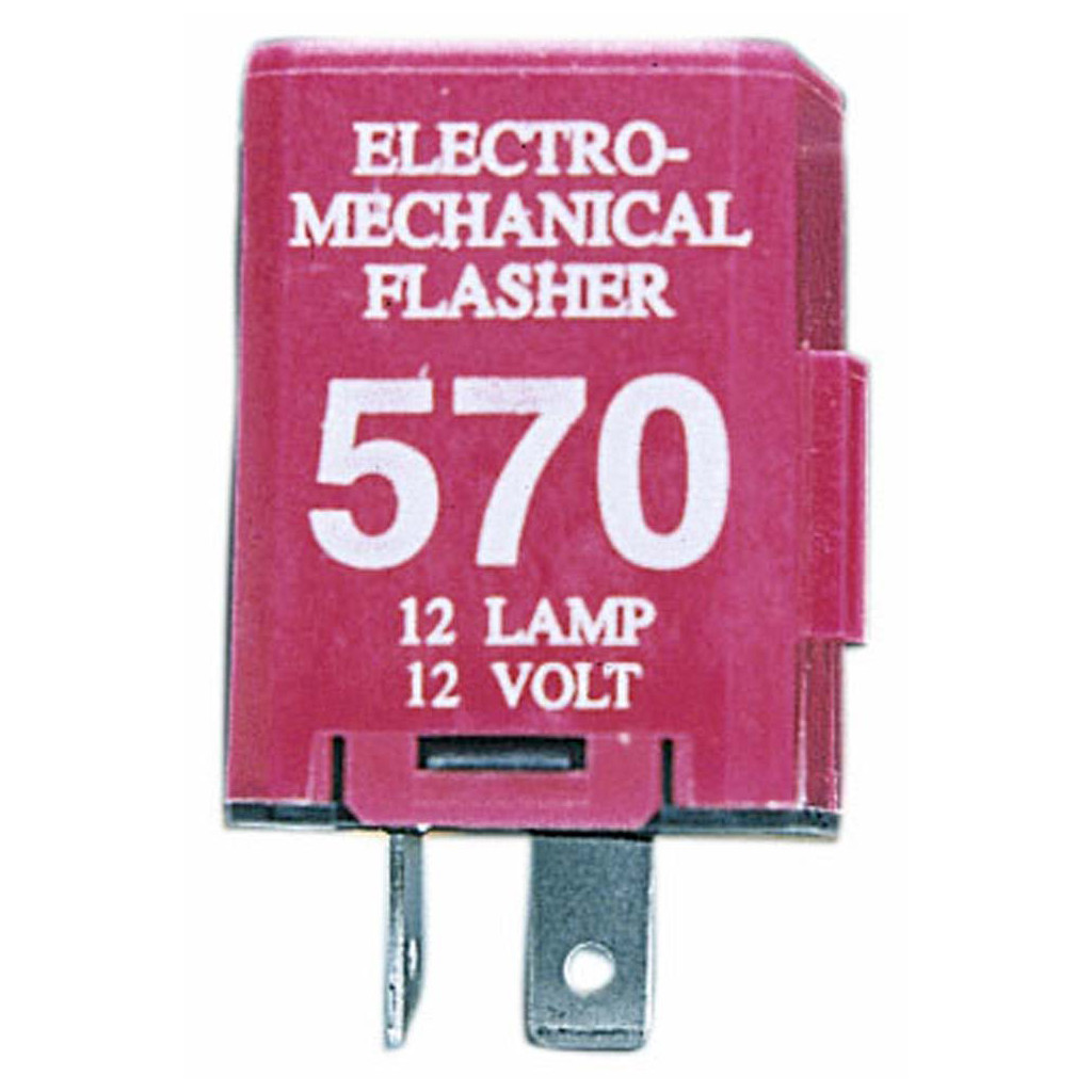 570) 12 VDC, Electro-Mechanical Flasher - Hi-Line Inc.