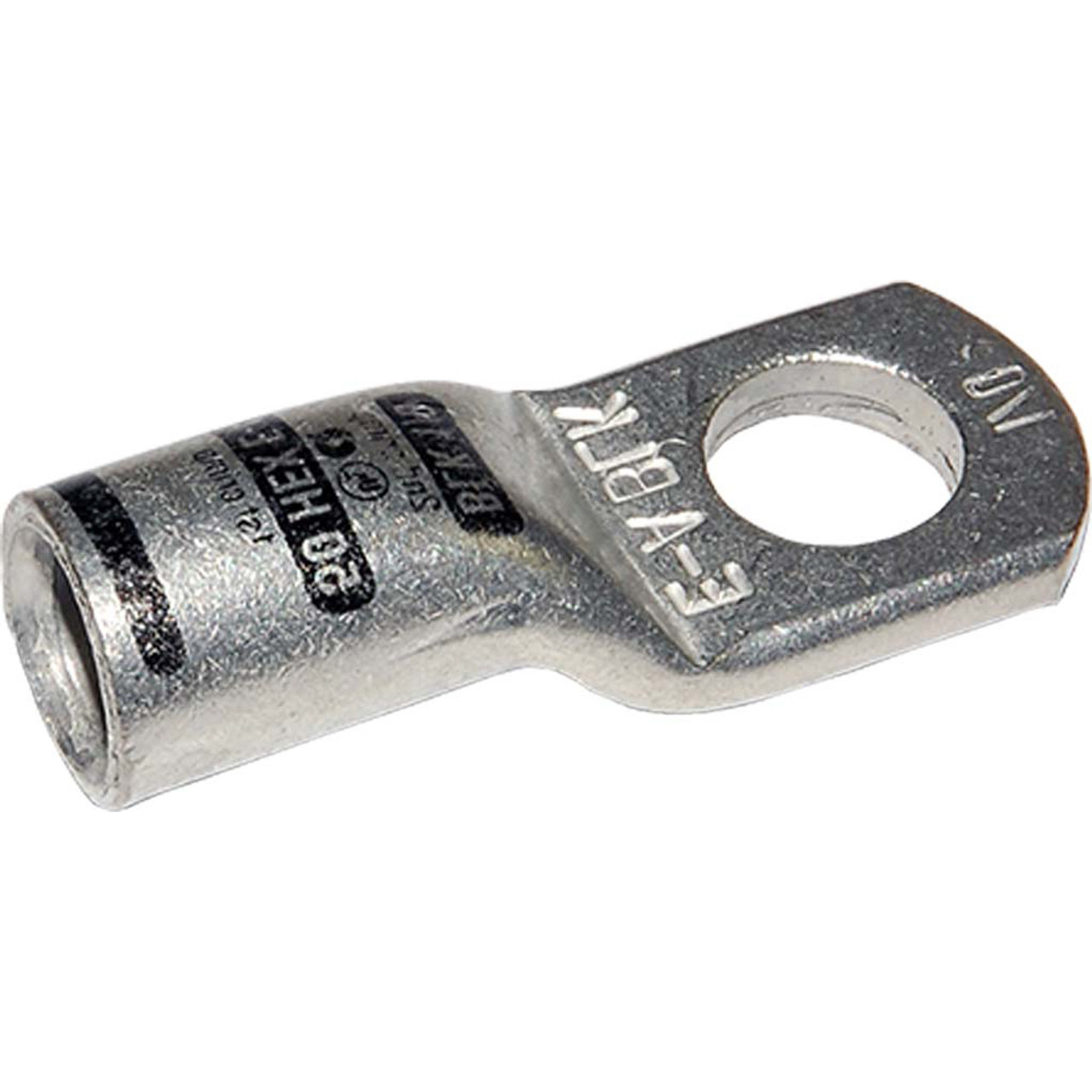 1/0 AWG, Black, 1/2" Stud Size, HeavyDuty Magna Lug Cable Lug Hi