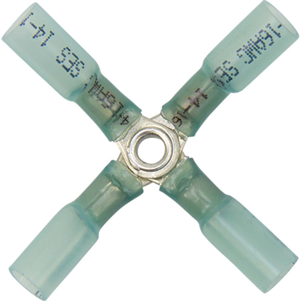 16 14 Awg 4 Way Connector Crimp N Seal Hi Line Inc