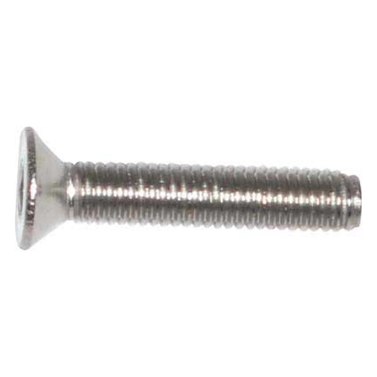 M8-1.25 x 14 mm Flat Head Socket Cap Screw, A2 Stainless Steel