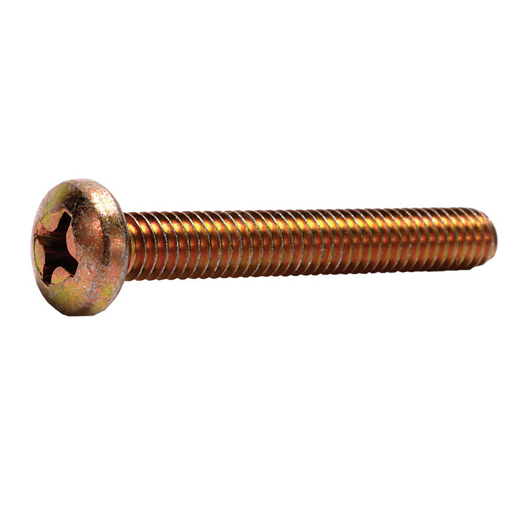 440 x 1/4" Phillips Pan Head NonStructural Machine Screw, Cadmium