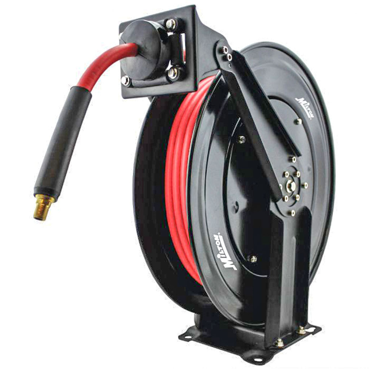 Retractable Air Hose Reel with Hybrid Air Hose