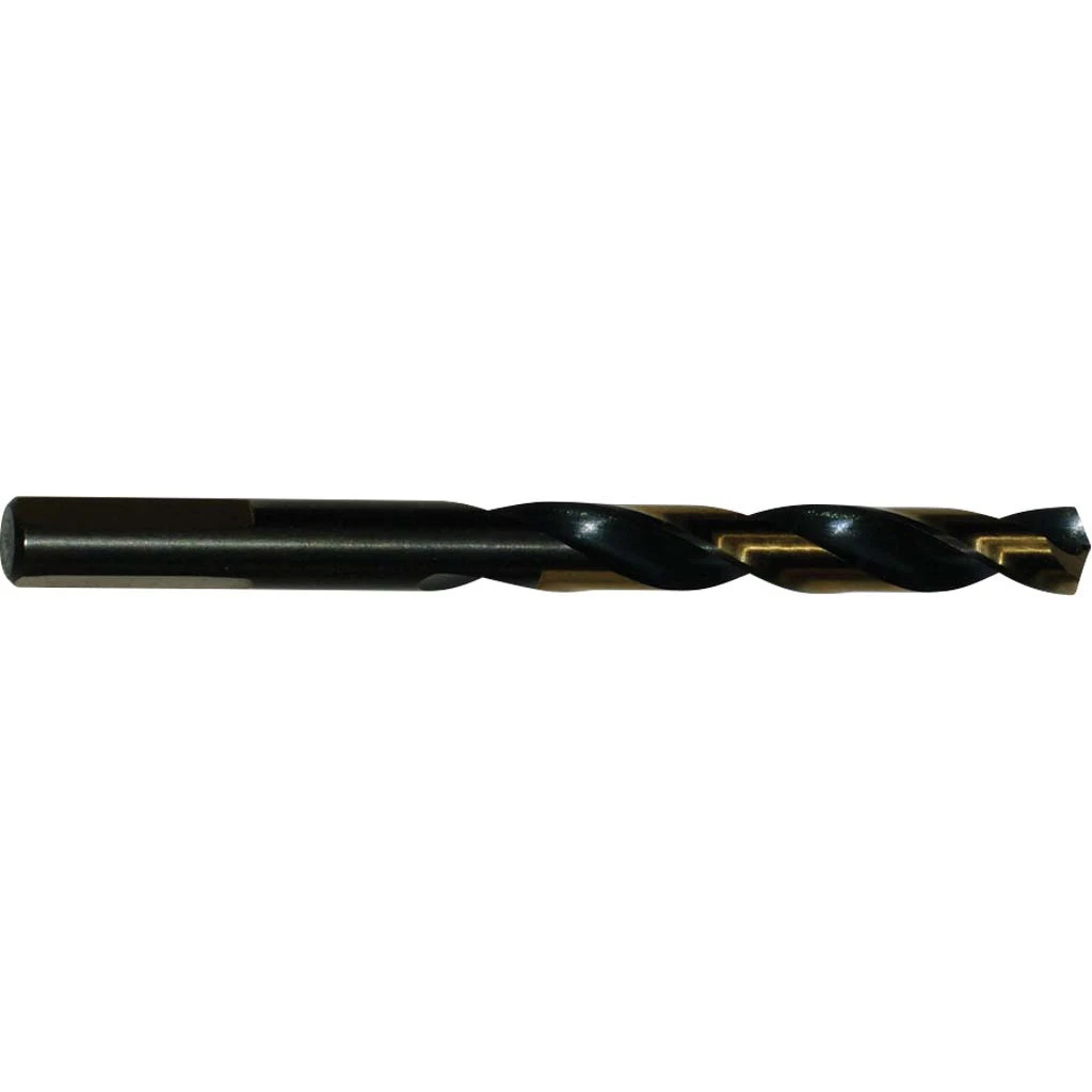14.5mm Drill Bit 1/2" Reduced Shank 135° M2 HSS Gold, 1pcs