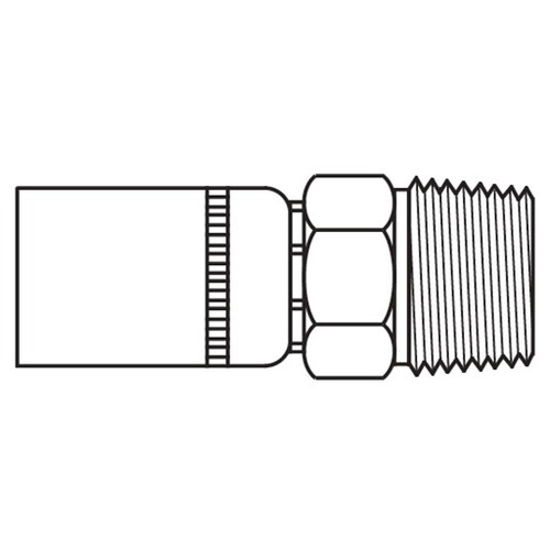 Male Pipe Rigid, 470 'E' Series