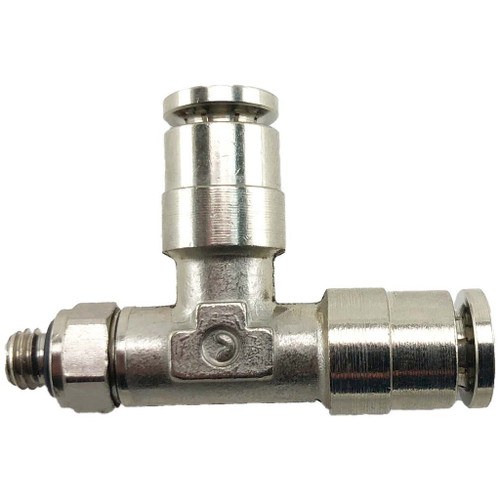 Male Run Tee Swivel, Metric Push Connect Fittings