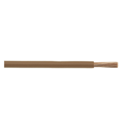 Tan, 10 AWG PVC Insulated Primary Wire