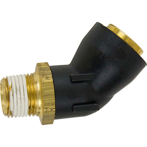 45 deg Q-CAB Connection to Male Pipe