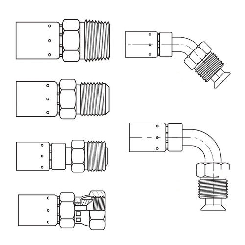 Coll-O-Crimp 069 'E' Series Hose Fitting