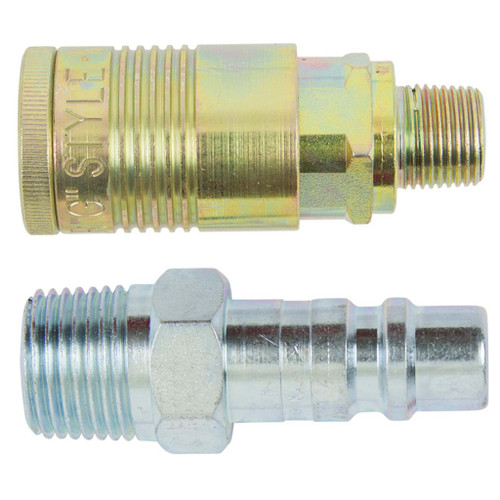 G-Style Couplers and Plugs, Industrial, 1/2 in