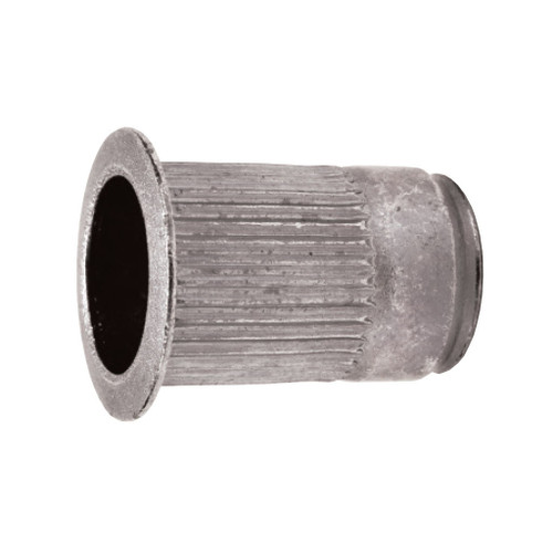 Knurled Flange, Metric, Steel, Rivet Nuts