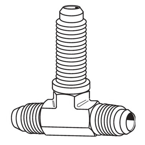 Bulkhead Branch Tee, JIC 37 deg