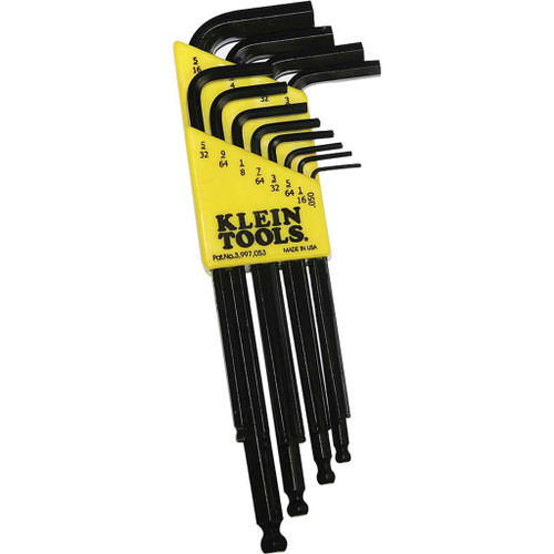 Ball-End Hex Key Set - Inch