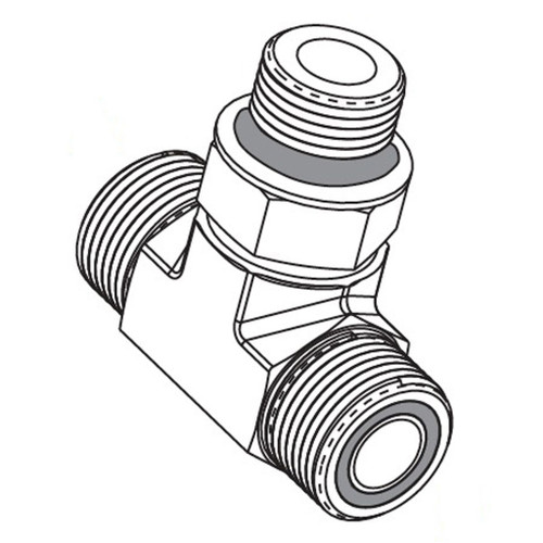 Straight Thread Branch Tee, For-Seal