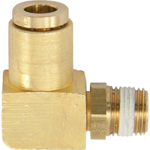 90 deg Swivel Male Elbow, Quick Connect Air Brake