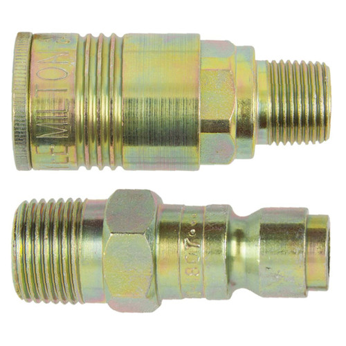 P-Style Couplers and Plugs, Tru-Flate, 3/8 in