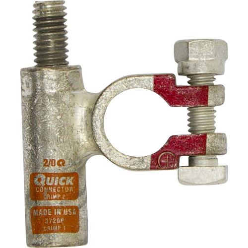 Crimp-On Battery Terminals with Add-On Stud