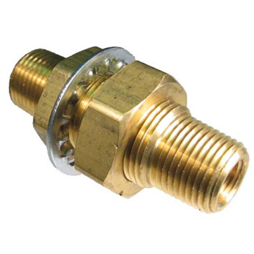 Bulkhead Coupling (Brass) Style 3