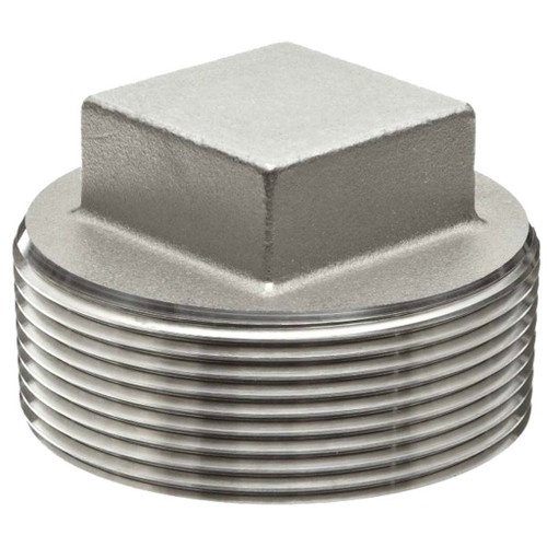 Square Head Plug 316 Stainless Steel Pipe Fittings